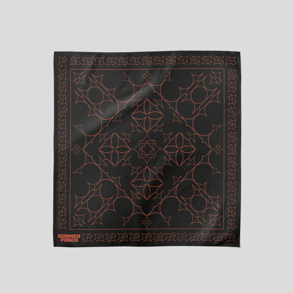 BANDANA — WEB BLACK