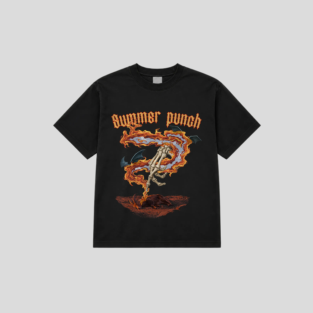 T-SHIRT — DEAD GOAT BLACK