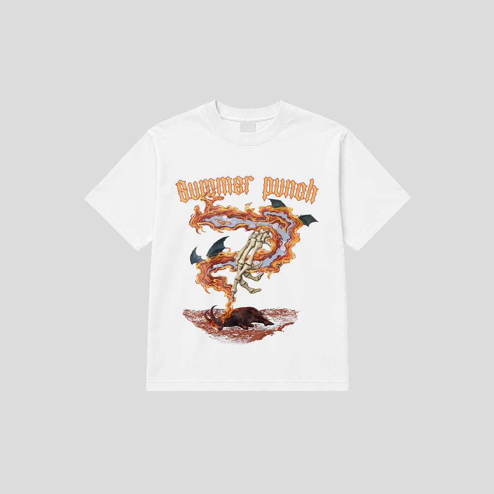 T-SHIRT — DEAD GOAT WHITE