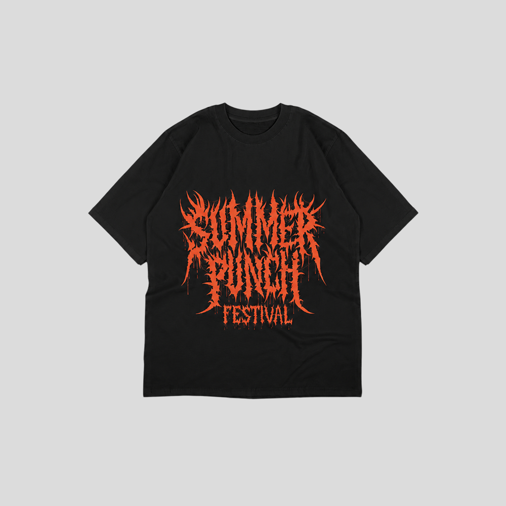 T-SHIRT — DEATH FONT BY WECHTER